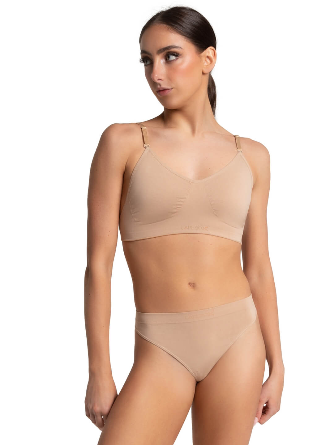 Seamless Clear Back Bra [Adult] - The Stage Shop