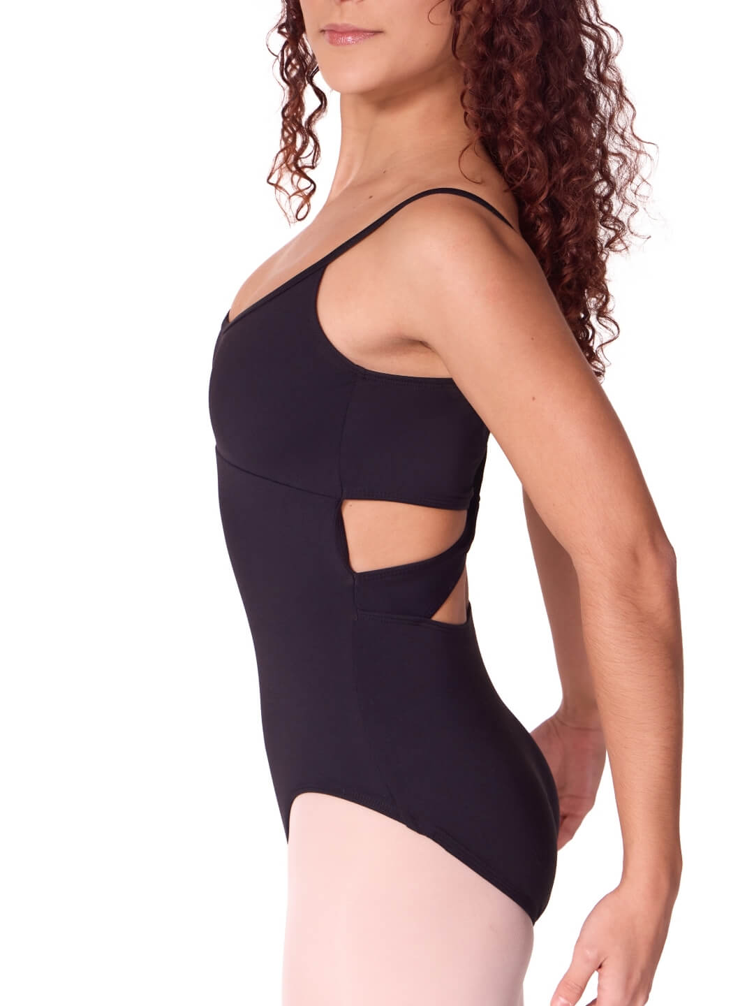 Soft Elegance Camisole Leotard with Twist Back - Women