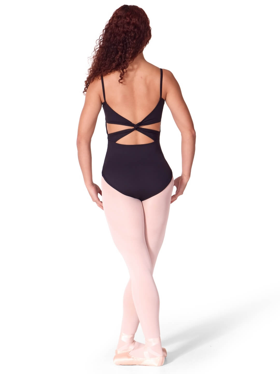 Soft Elegance Camisole Leotard with Twist Back - Women
