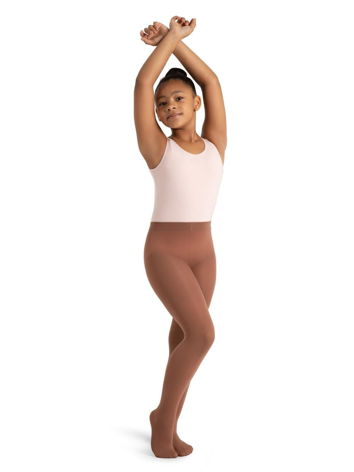 Ultra Soft Self Knit Waistband Transition Tight - Girls - The Stage Shop