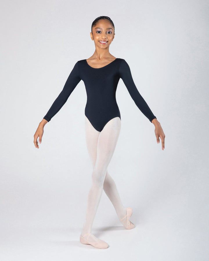 Jesse Long Sleeve Leotard - Girls