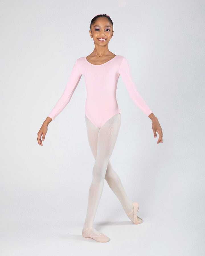 Jesse Long Sleeve Leotard - Girls
