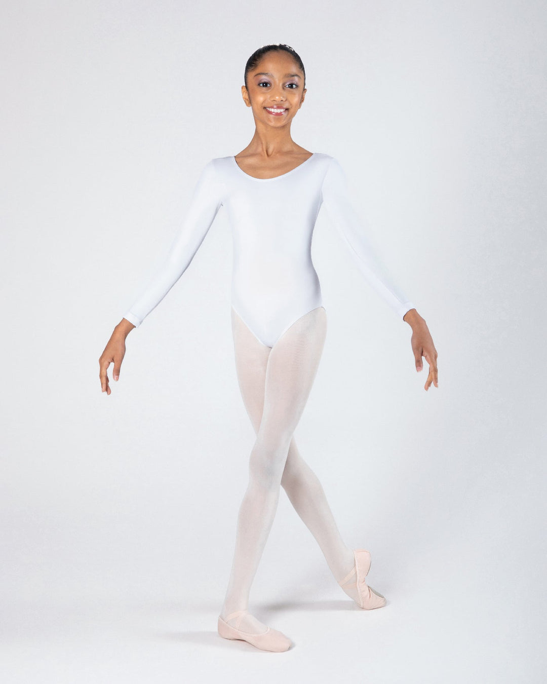 Jesse Long Sleeve Leotard - Girls