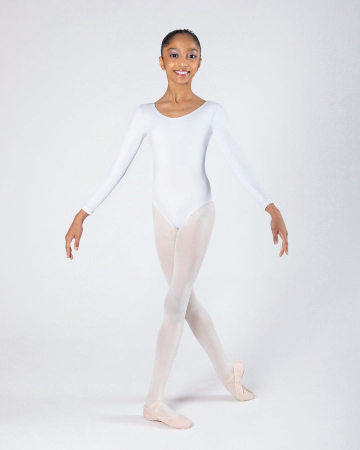 Jesse Long Sleeve Leotard - Girls