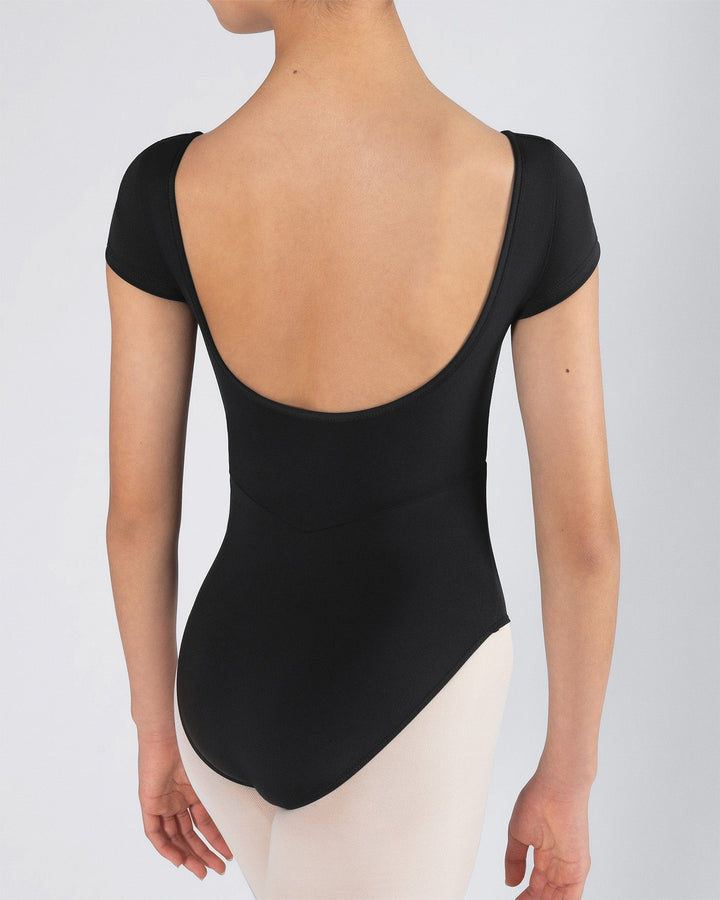 Veronica Pleat Front Leotard - Girls