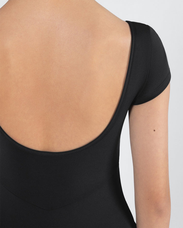 Veronica Pleat Front Leotard - Girls