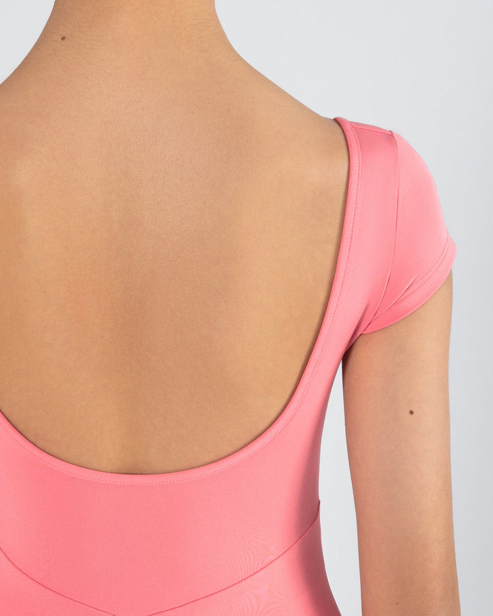 Veronica Pleat Front Leotard - Girls