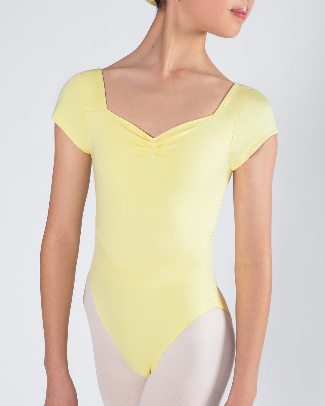 Veronica Pleat Front Leotard - Girls