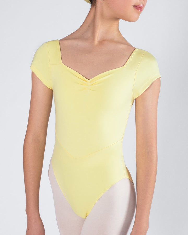 Veronica Pleat Front Leotard - Girls