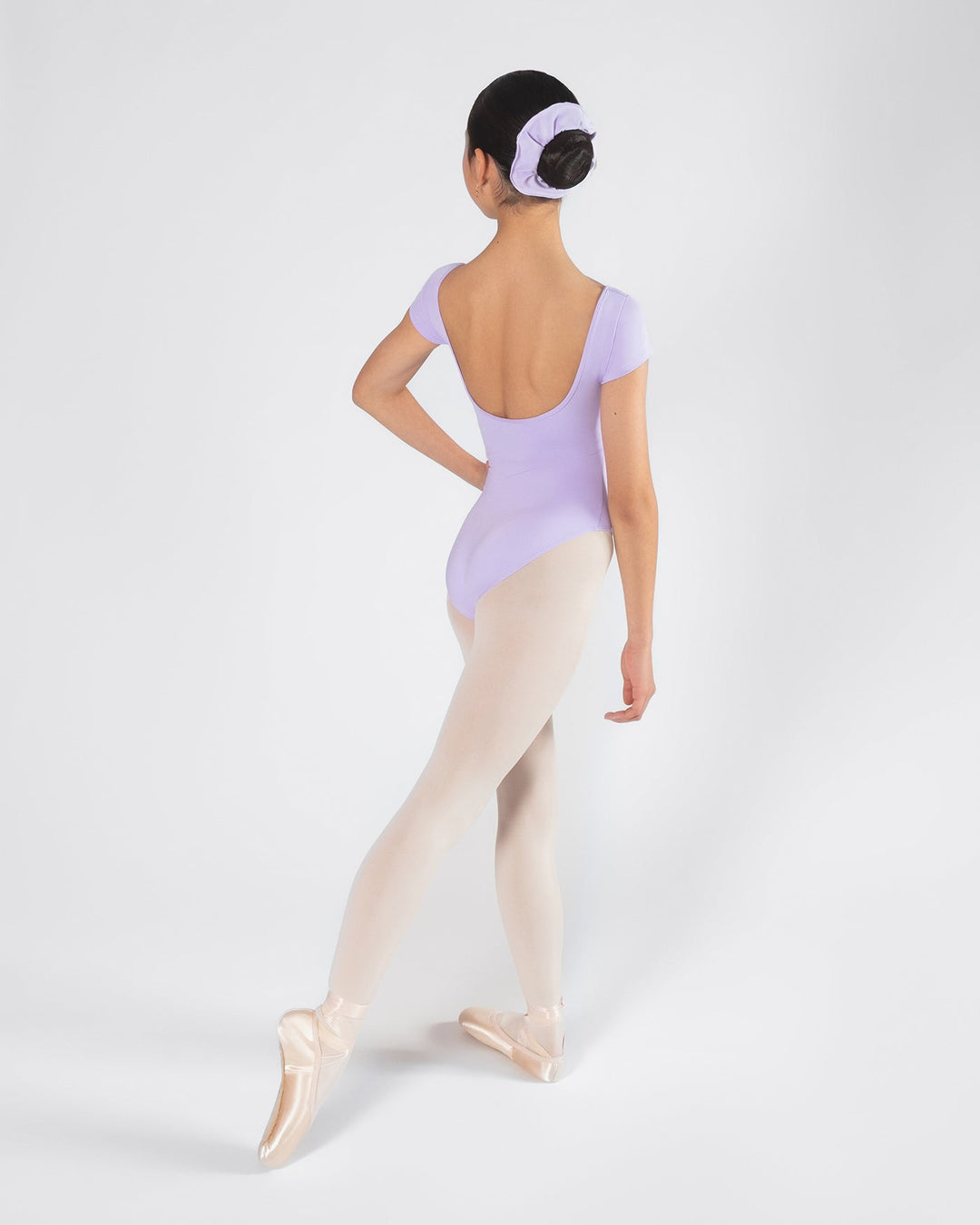 Veronica Pleat Front Leotard - Girls