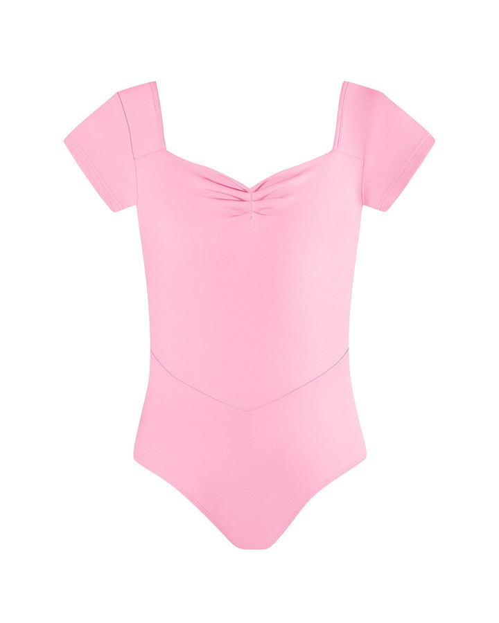 Veronica Pleat Front Leotard - Girls