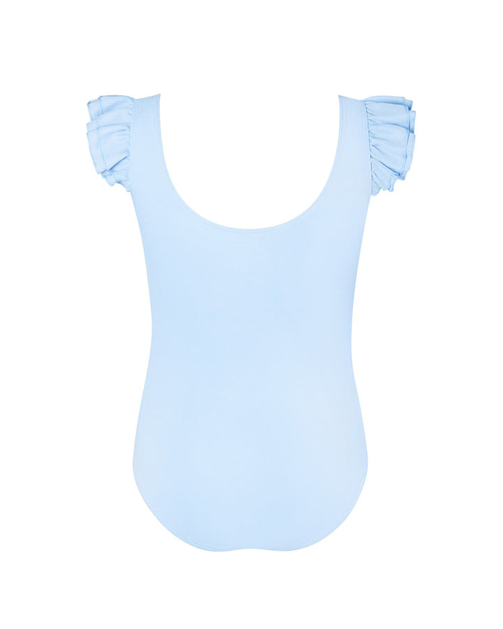 Emery Frill Sleeve Leotard - Girls