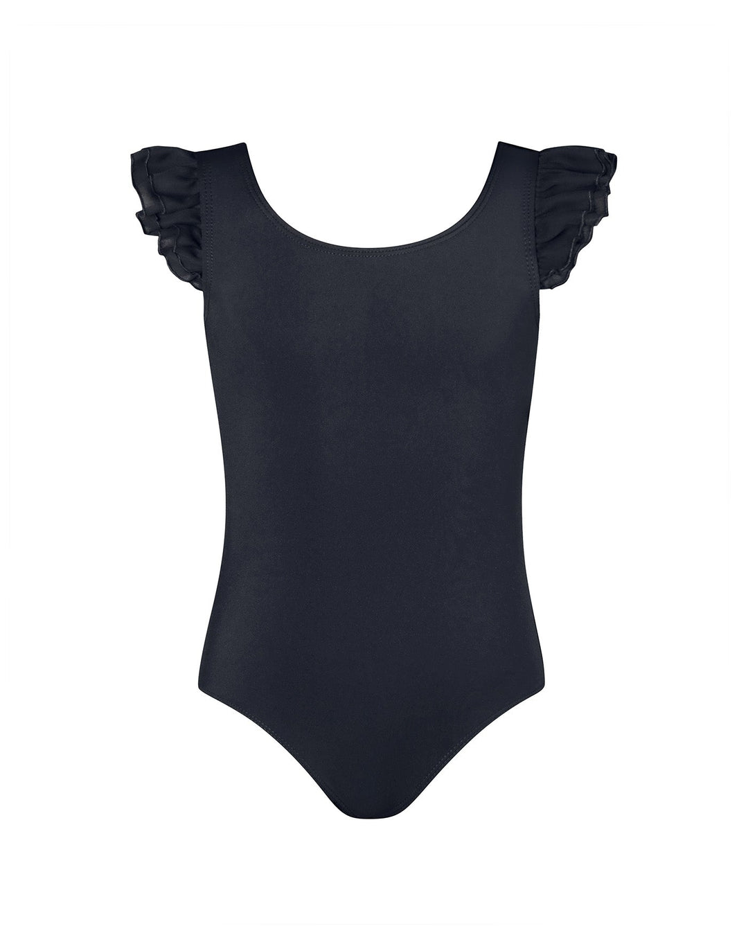 Emery Frill Sleeve Leotard - Girls