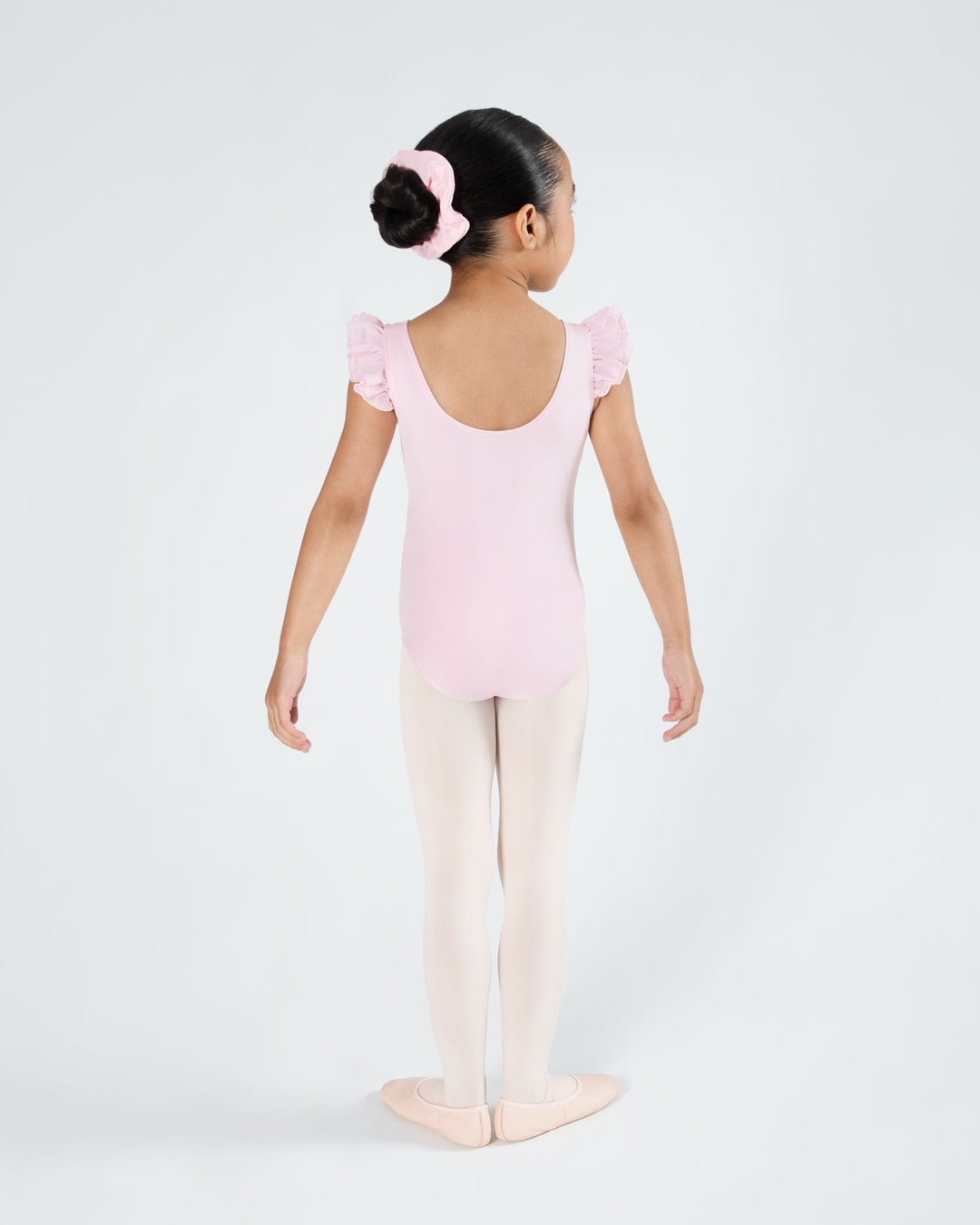 Emery Frill Sleeve Leotard - Girls