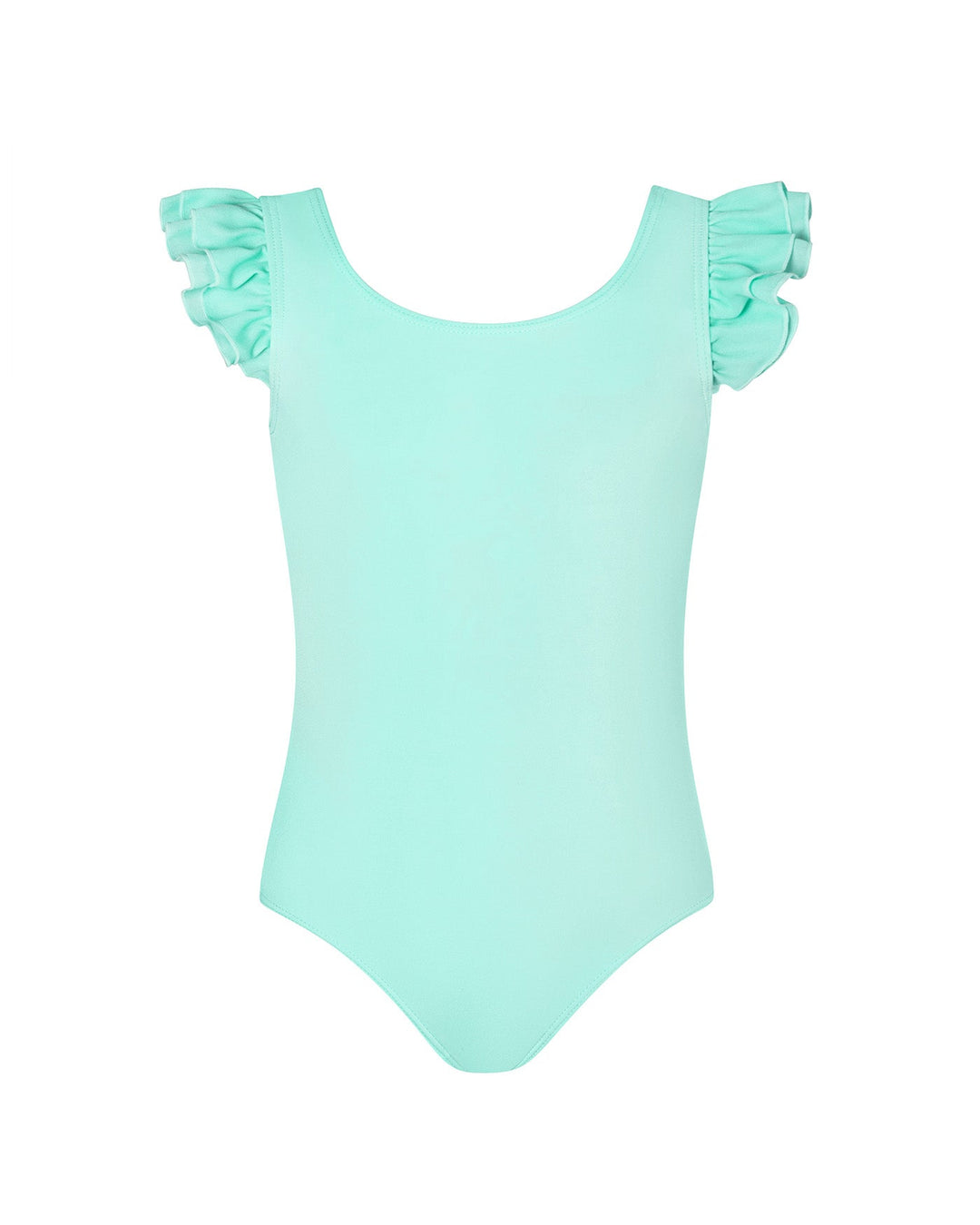 Emery Frill Sleeve Leotard - Girls