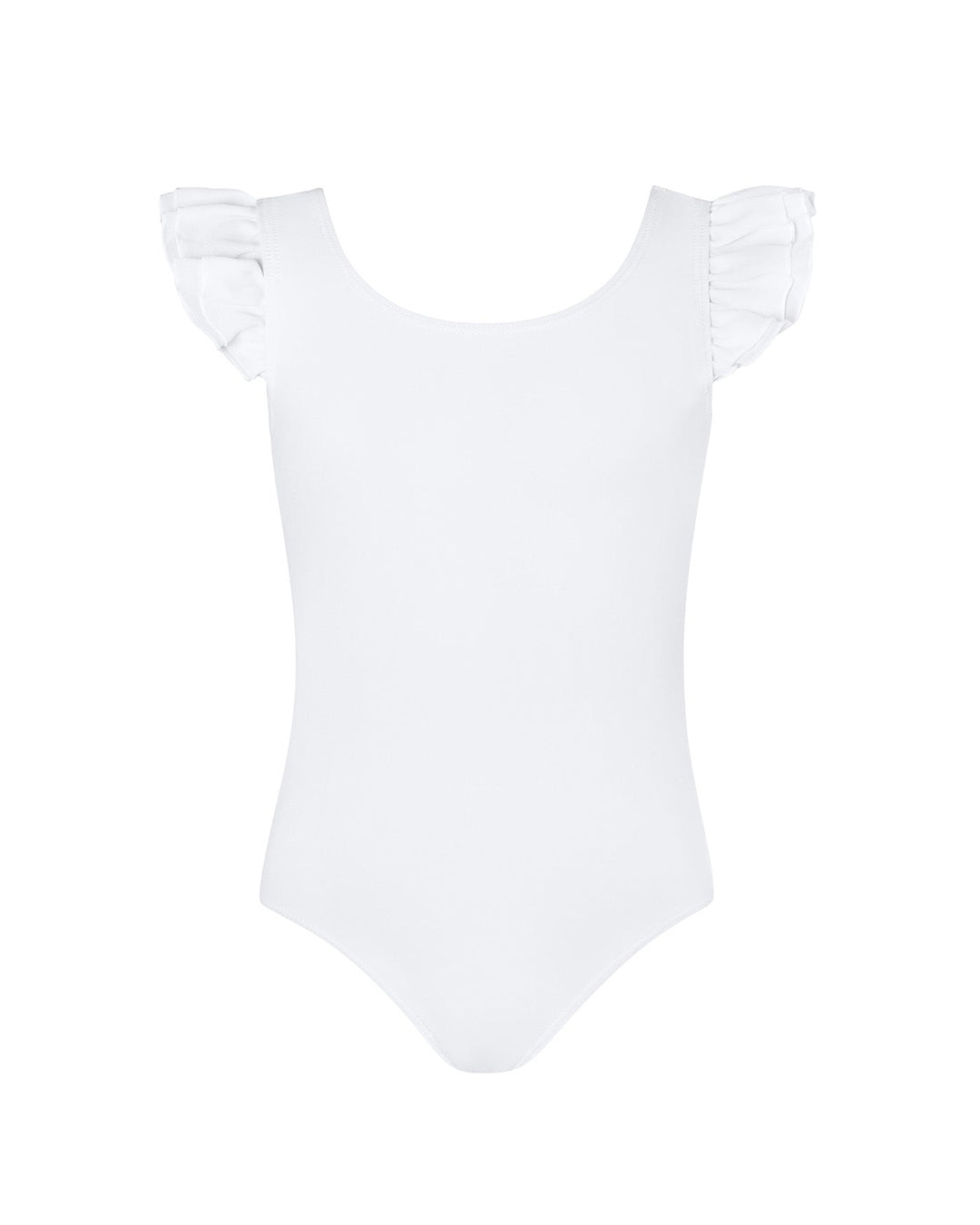 Emery Frill Sleeve Leotard - Girls