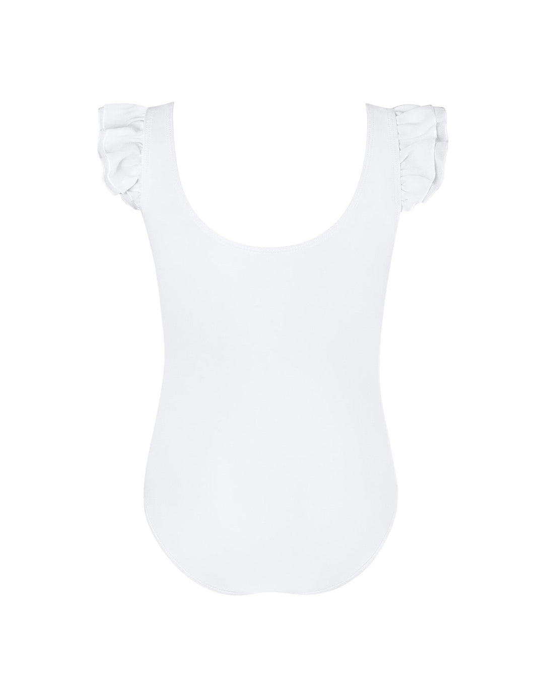 Emery Frill Sleeve Leotard - Girls