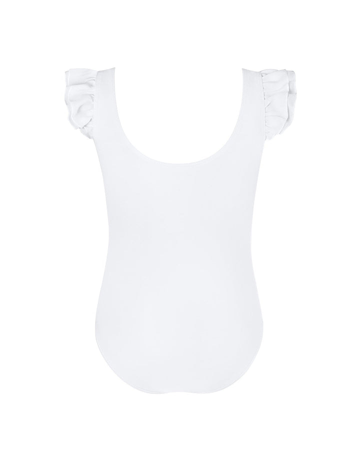 Emery Frill Sleeve Leotard - Girls
