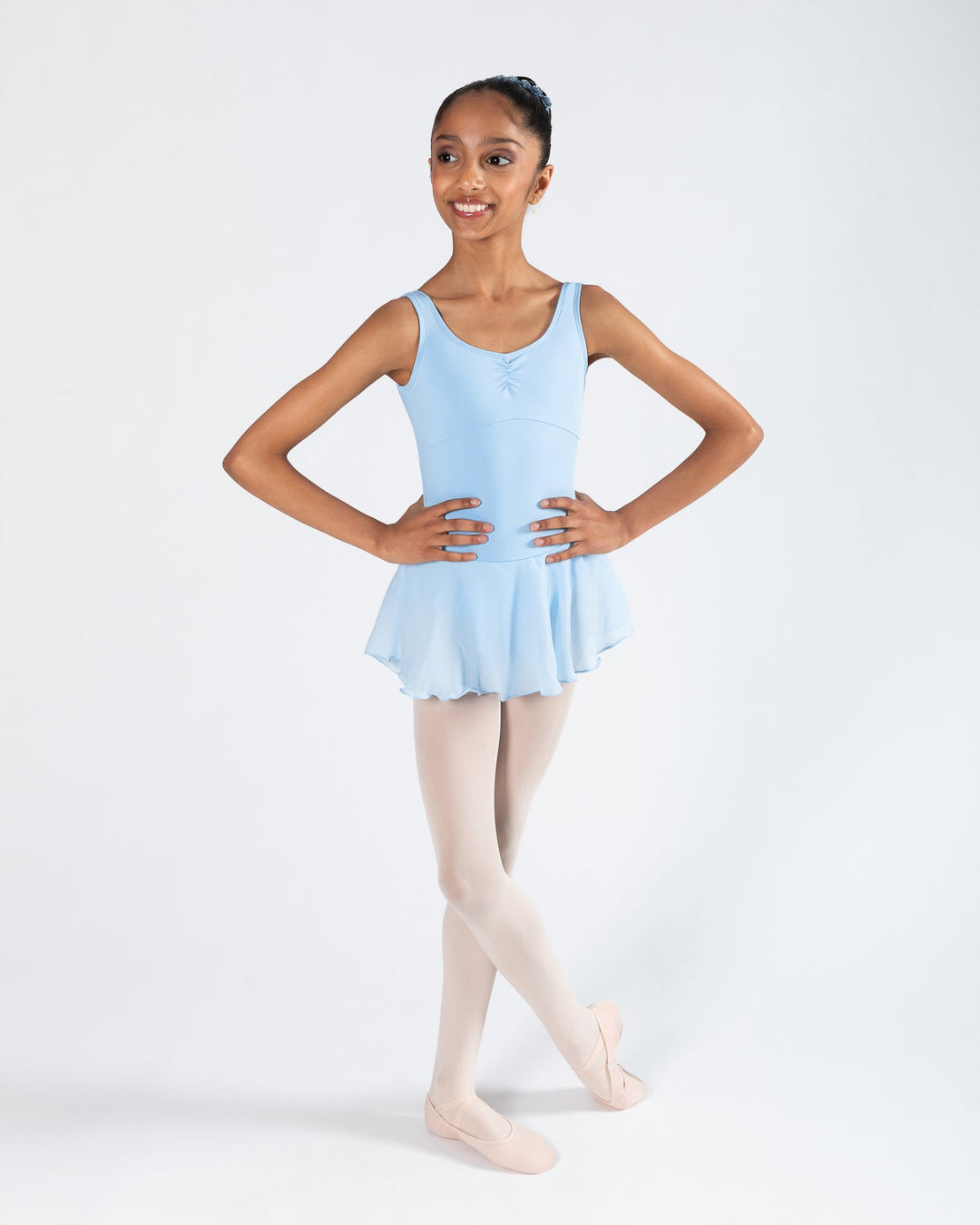 Ashley Leotard With Skirt - Girls