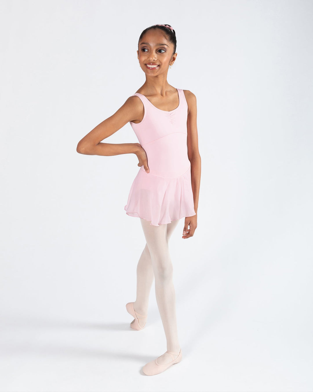 Ashley Leotard With Skirt - Girls