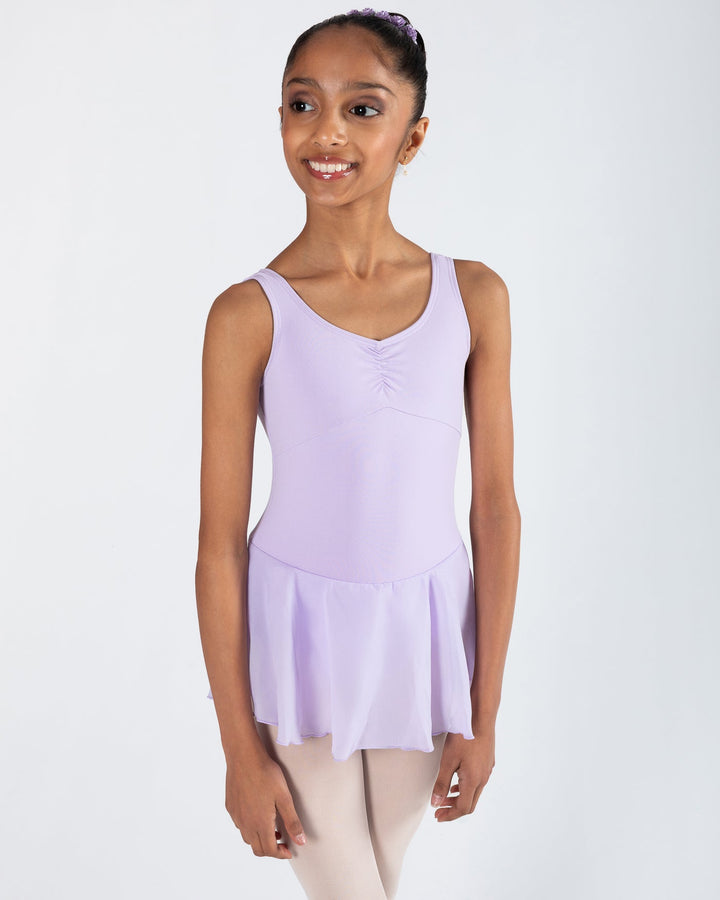 Ashley Leotard With Skirt - Girls