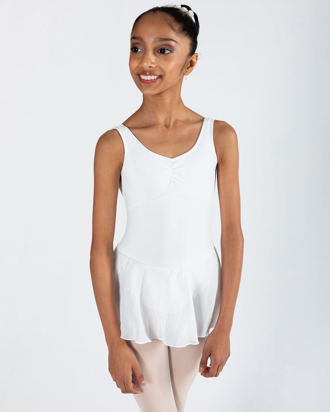 Ashley Leotard With Skirt - Girls