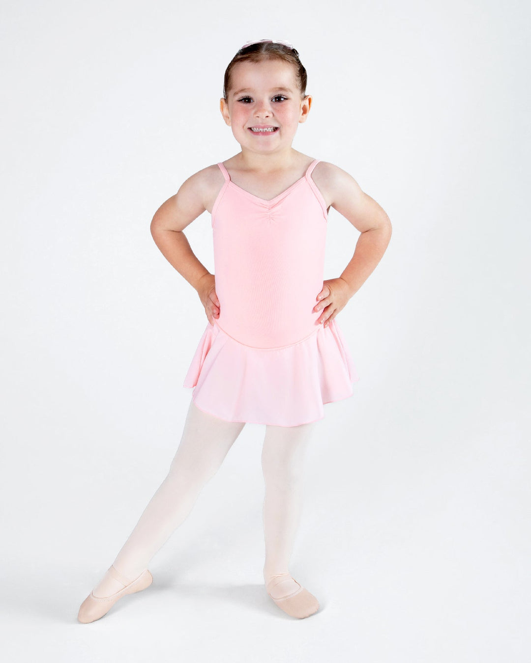 Lucia Camisole Leotard With Skirt - Girls