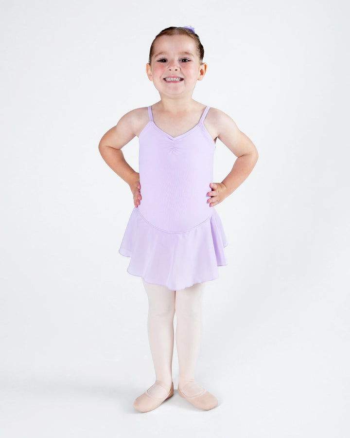 Lucia Camisole Leotard With Skirt - Girls
