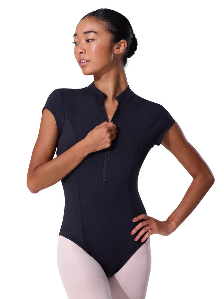 Soft Elegance Short Sleeve Princess Leotard - Women