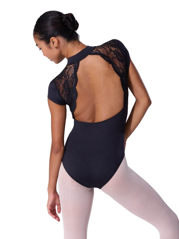 Soft Elegance Short Sleeve Princess Leotard - Women