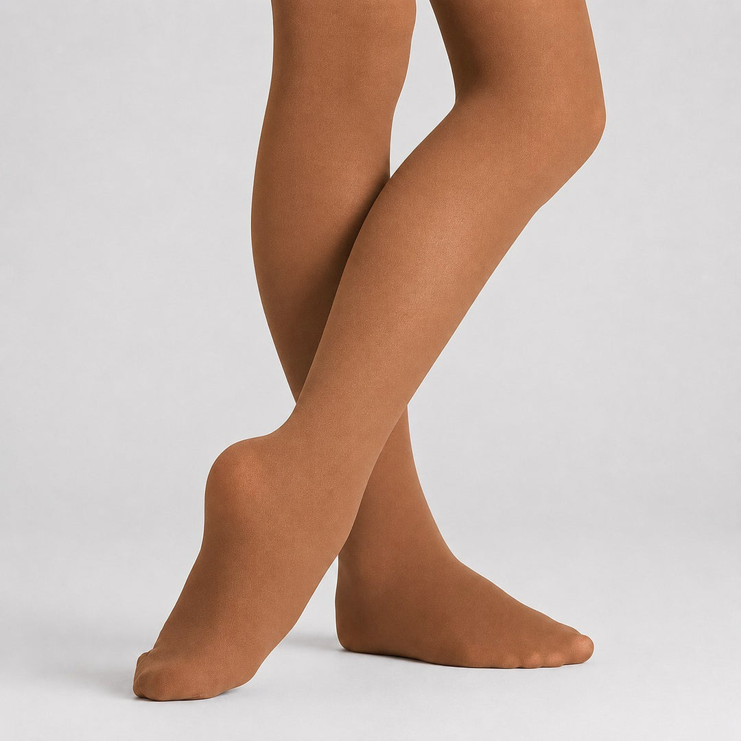 Footed Matte Micro Basics Tight - Child