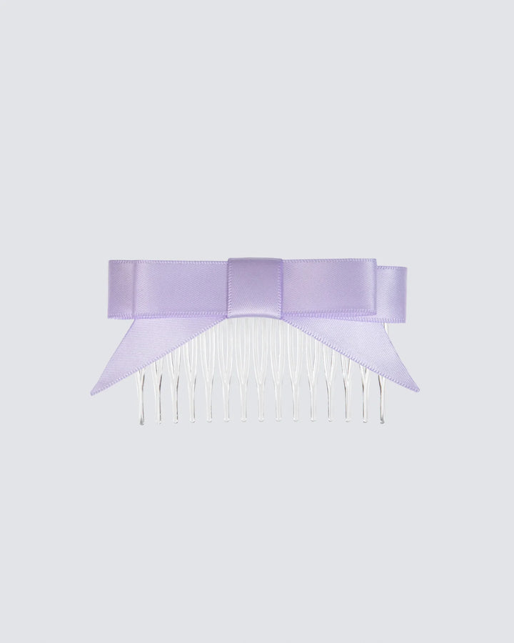 Satin Hair Bow with Tails