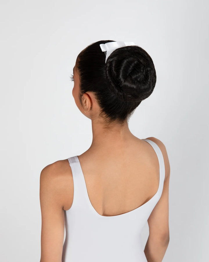 Satin Hair Bow with Tails