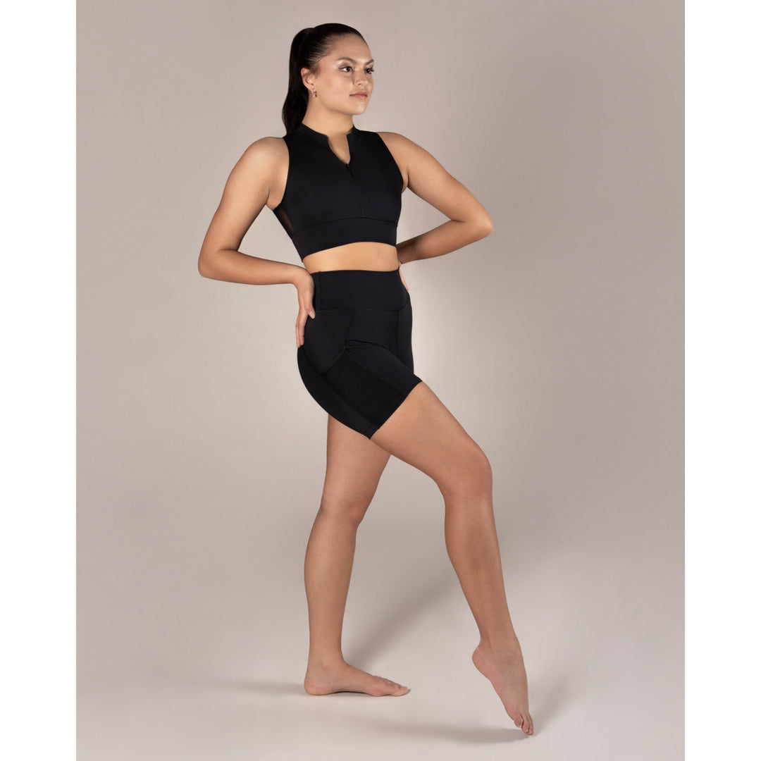 Kity Zip Crop Top - Women - The Stage Shop