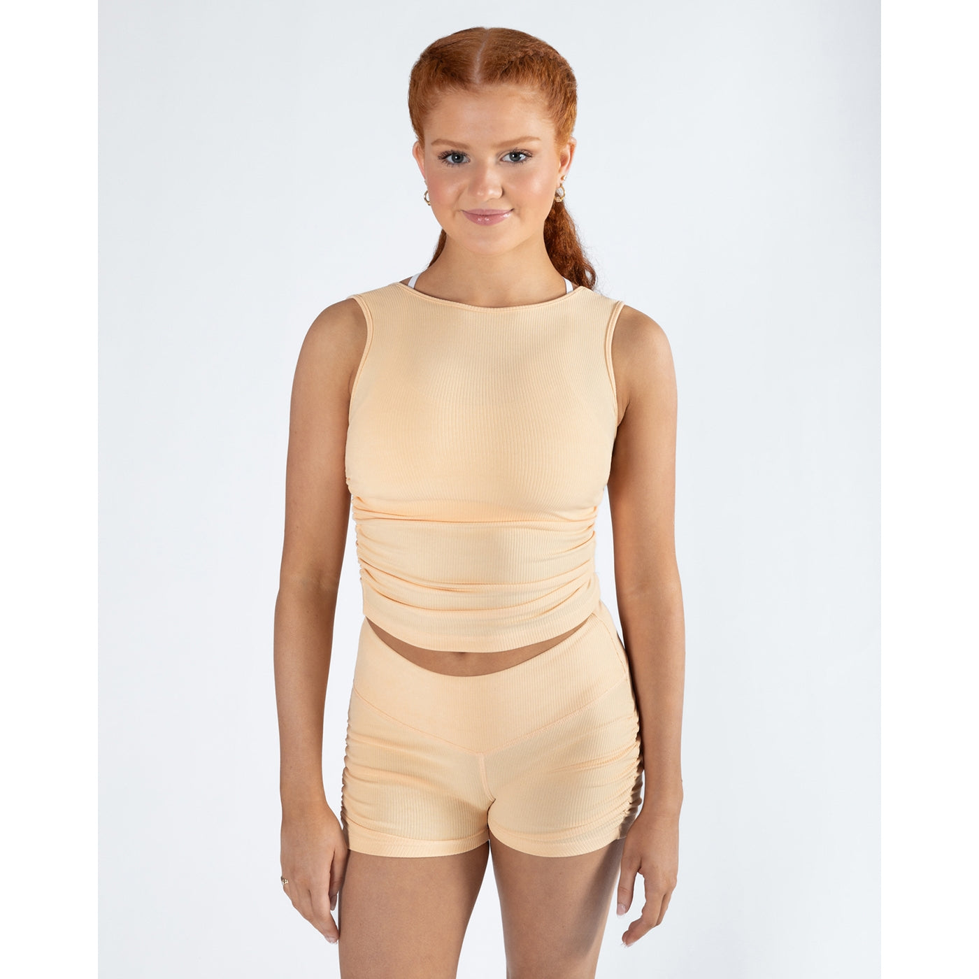 Madison Gather Crop Singlet
