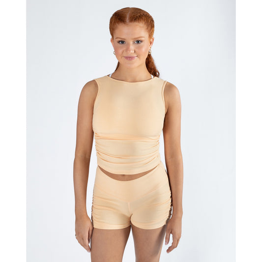 Madison Gather Crop Singlet