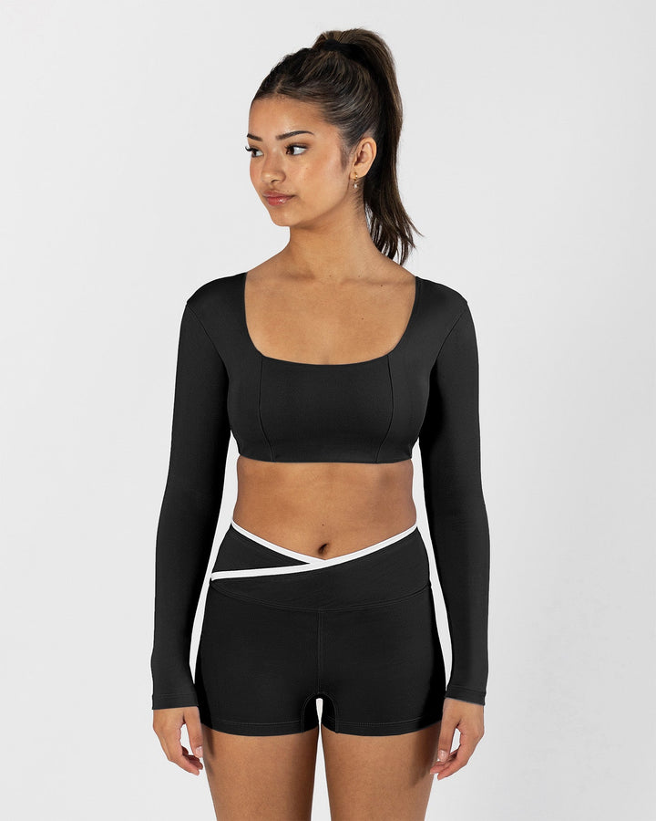 Pastel Astrid Long Sleeve Crop - Women/Girls