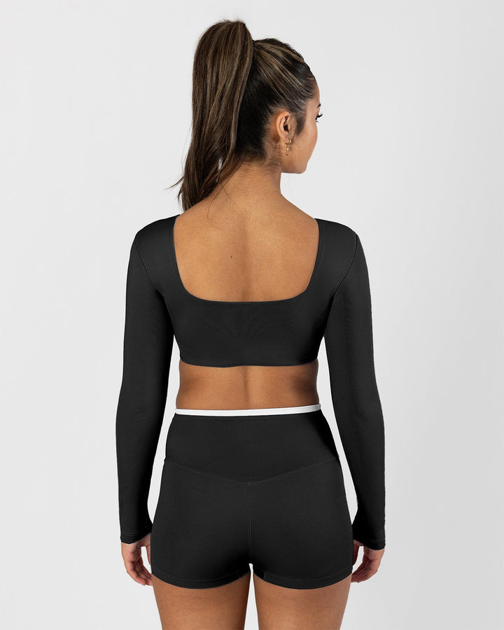 Pastel Astrid Long Sleeve Crop - Women/Girls