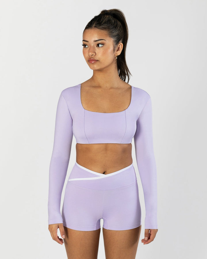 Pastel Astrid Long Sleeve Crop - Women/Girls