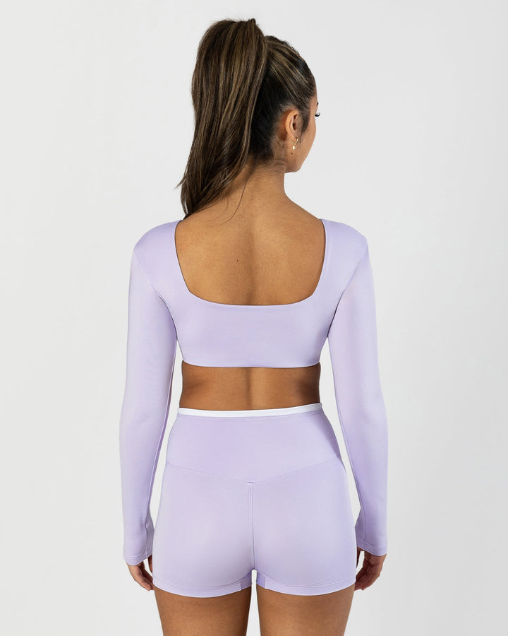 Pastel Astrid Long Sleeve Crop - Women/Girls
