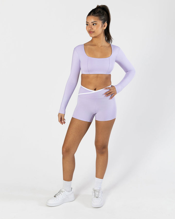 Pastel Astrid Long Sleeve Crop - Women/Girls