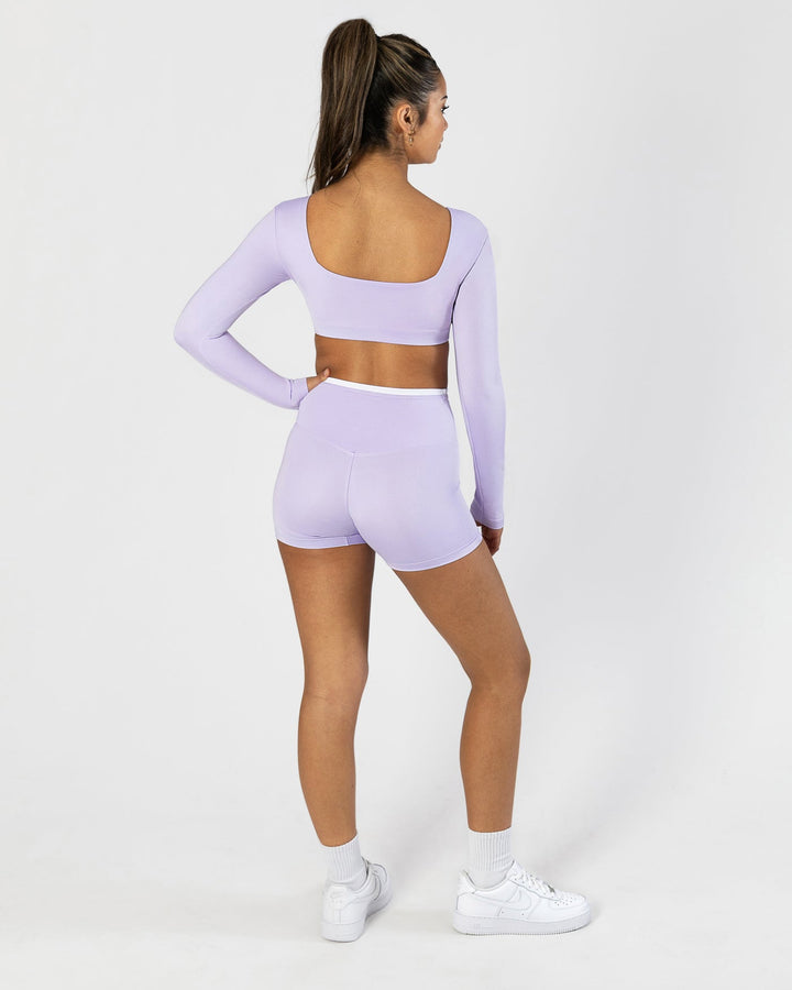 Pastel Astrid Long Sleeve Crop - Women/Girls