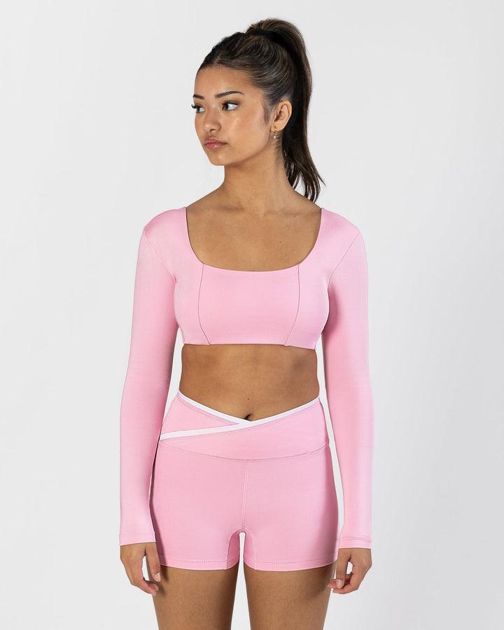 Pastel Astrid Long Sleeve Crop - Women/Girls