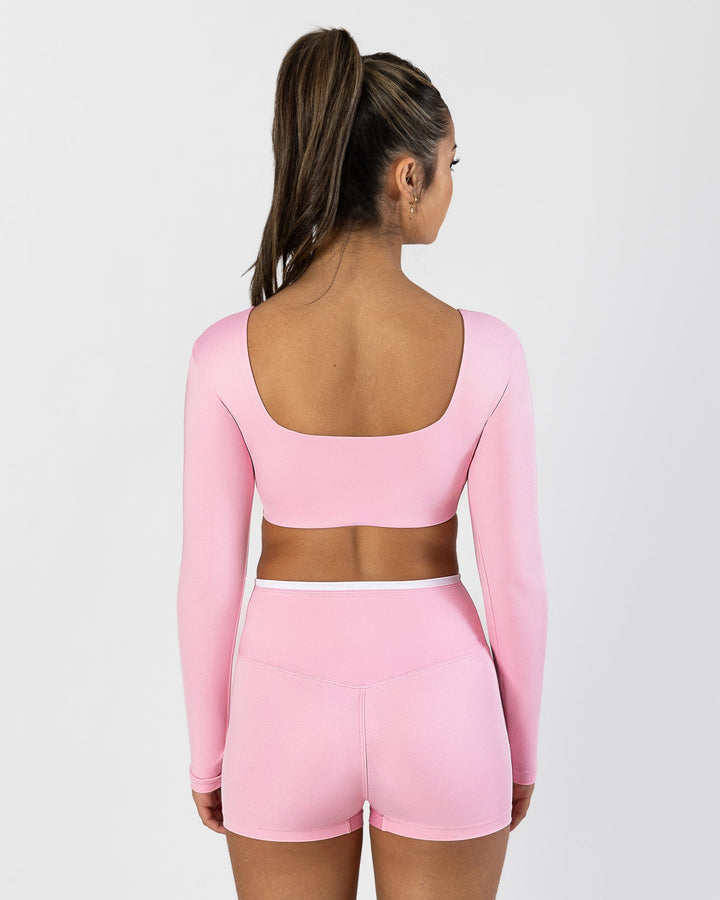Pastel Astrid Long Sleeve Crop - Women/Girls