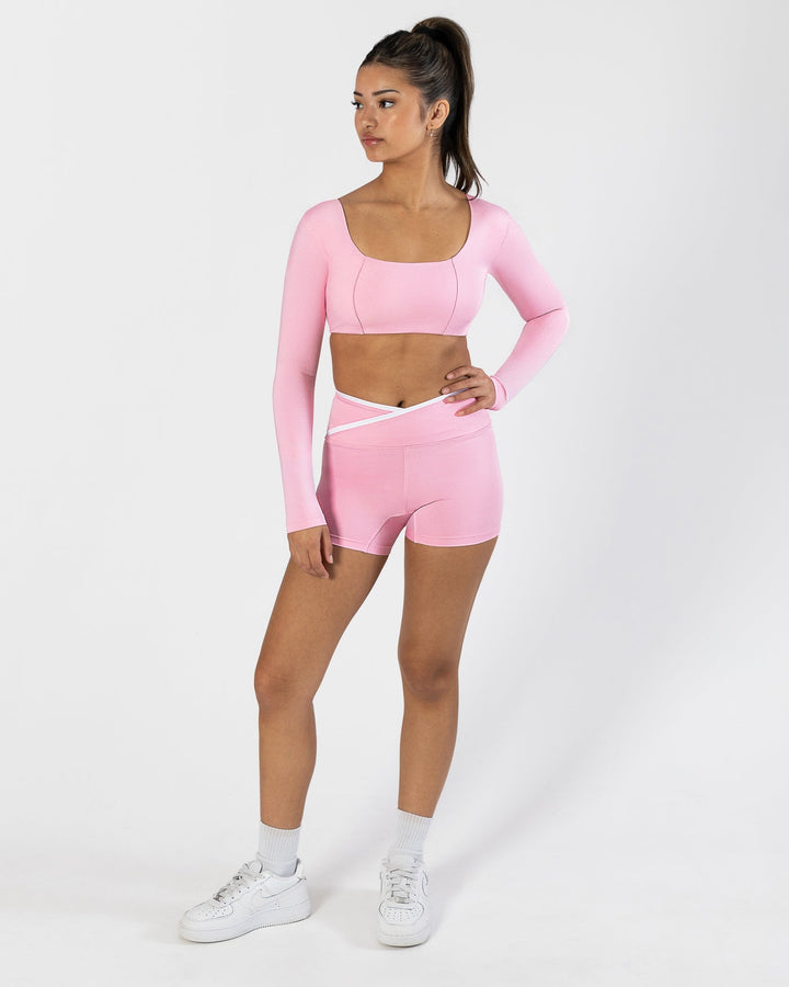 Pastel Astrid Long Sleeve Crop - Women/Girls