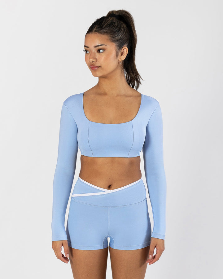 Pastel Astrid Long Sleeve Crop - Women/Girls