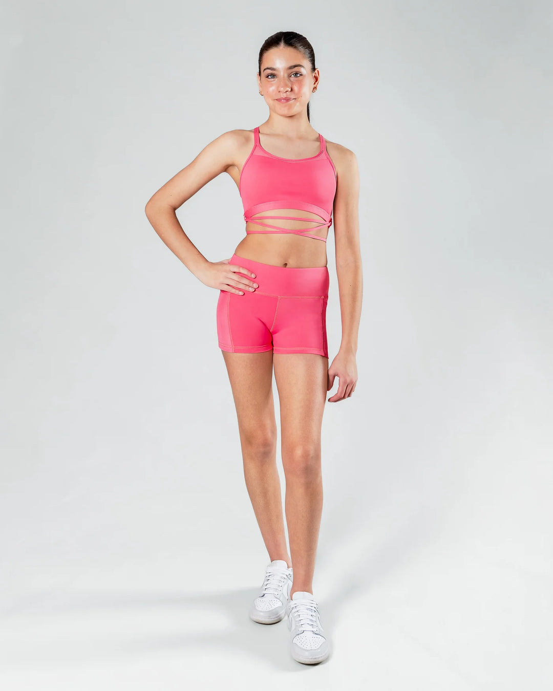 Roxy Mesh Crop Top - Girls