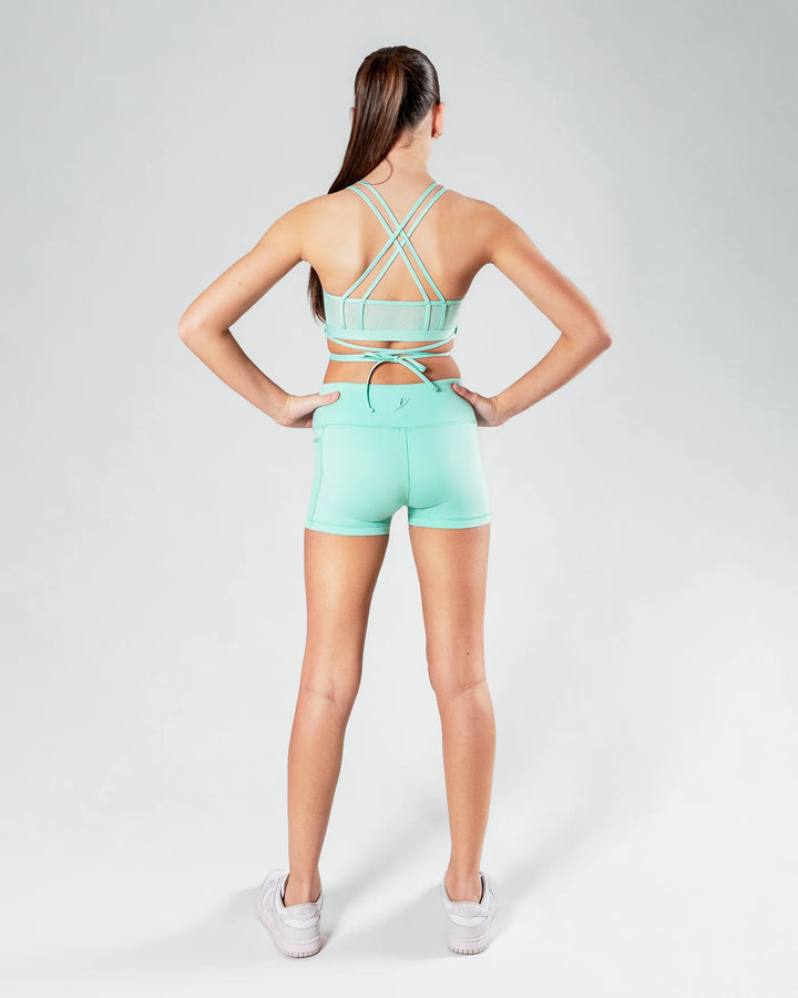 Roxy Mesh Crop Top - Girls