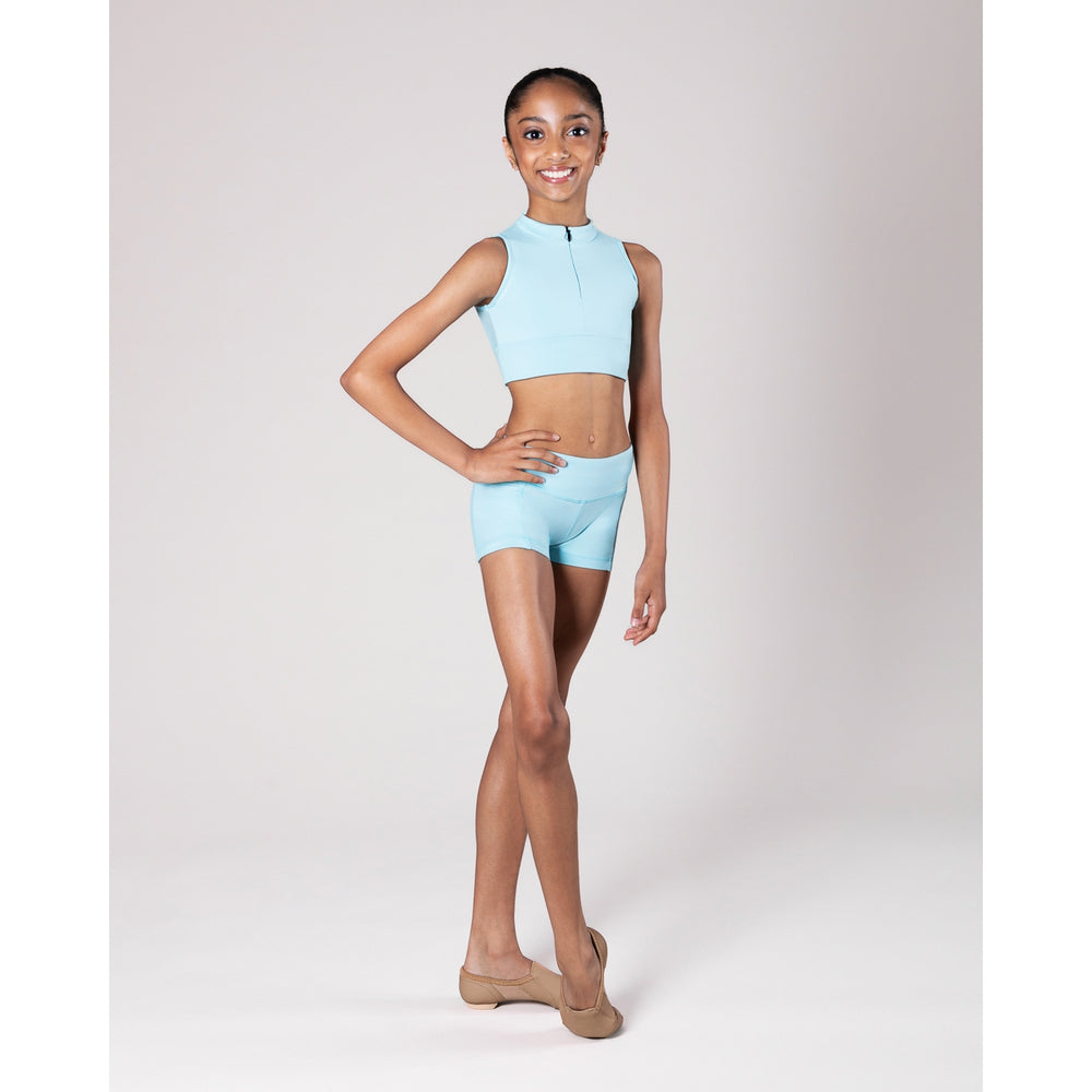 Kity Zip Crop Top - Girls - The Stage Shop