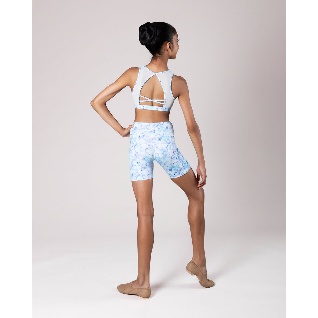 Tate Panelled Crop Top - Girls - The Stage Shop